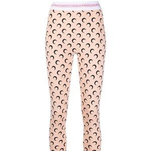 Marine Serre Crescent Moon Leggings